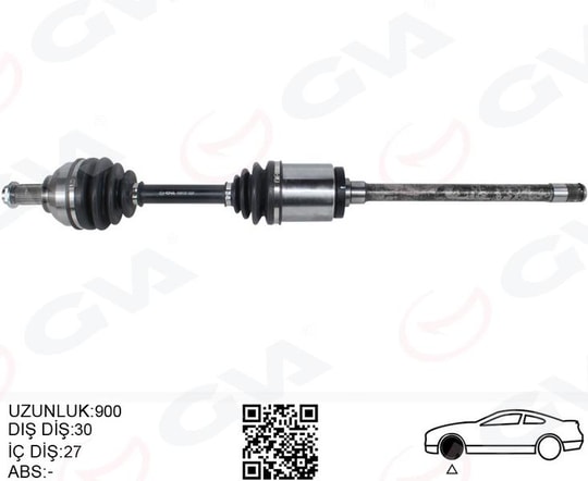 GVAKomple Aks Ön Sağ Bmw E46 Xd Xi 900MmGVA 4499120