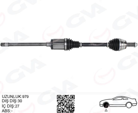 GVAKomple Aks Ön Sağ Bmw X5 E70 F15 X6 F16 E71 E72 973MmGVA 4499198