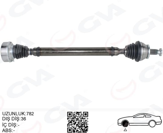 GVAKomple Aks Ön Sağ Polo-İbiza-Fabia 1.2 Tdi-1.6 Tdi 10- Cfwa-Cayb-Cayc 1.2 Tdi-1.6 TdiGVA 4475280