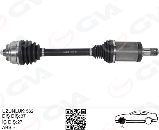 GVAKomple Aks Ön Sol Bmw F10 F12 F13 F06 Xdrıve 562MmGVA 4499113