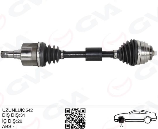 GVAKomple Aks On Sol Bmw F45 F48 Mını Countryman F60 Mını Clubman F54 542MmGVA 4499229