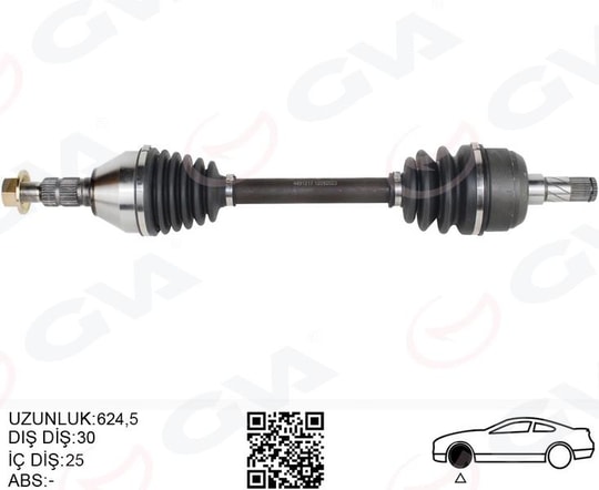 GVAKomple Aks Ön Sol Opel Insıgnıa 1.6 T A16let M-T 08-GVA 4491217