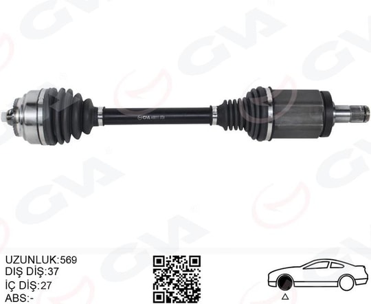 GVAKomple Aks On Sol Otm. Sanz. Bmw F07 F01 F02 F03 F04 XdriveGVA 4499111