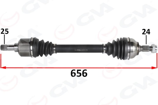 GVAKomple Aks Ön Sol Psa 301 1.6 Hdı 100 Ps Euro 6 18-GVA 4443315