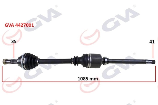 GVAKomple Aks Sağ Ducato-Boxer-Jumper 2.5 D 94-02 18Q 1085MmGVA 4427001
