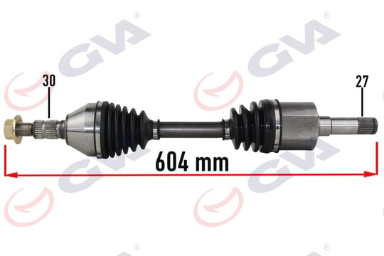 GVAKomple Aks Sağ Opel Vectra C 1.9 02-08 604Mm AutoGVA 4490125