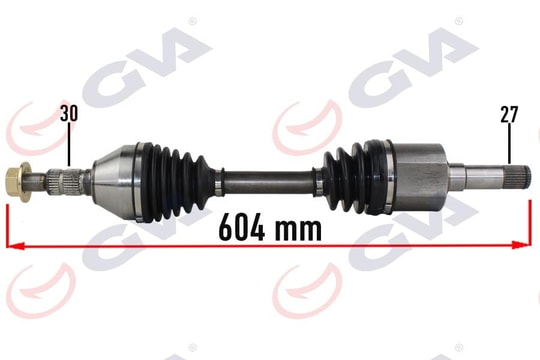GVAKomple Aks Sağ Opel Vectra C 1.9 02-08 604Mm AutoGVA 4490125