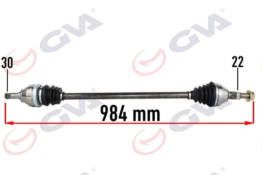 GVAKomple Aks Sağ Opel Vectra C 1.6-1.8 02-08 984MmGVA 4490120