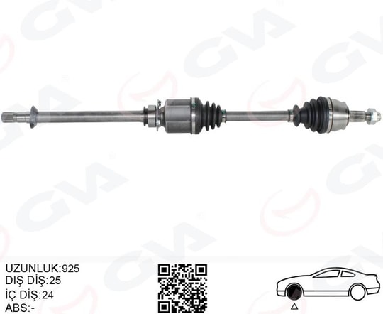 GVAKomple Aks Sol Lınea 1.3 Mtj 07- 90Hp MilsizGVA 4429167