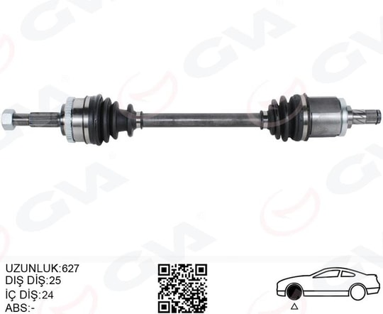 GVAKomple Aks Sol Nıssan Almera 1.5L Qg15de N16 02- Abs LiGVA 4499905