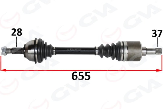 GVAKomple Aks Sol On Fıat Scudo 270 2.0 Mjt 07-GVA 4429067