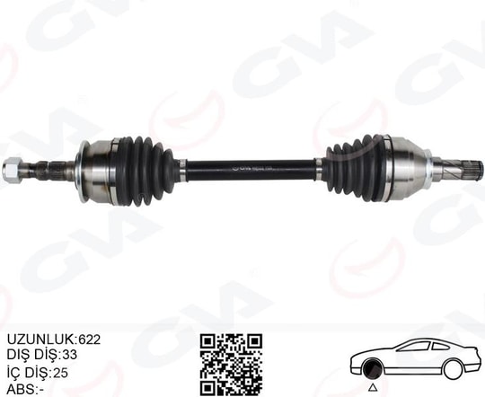 GVAKomple Aks Sol Opel Astra K 1.4 Turbo-1.6 Cdtı M/T 15-GVA 4491223