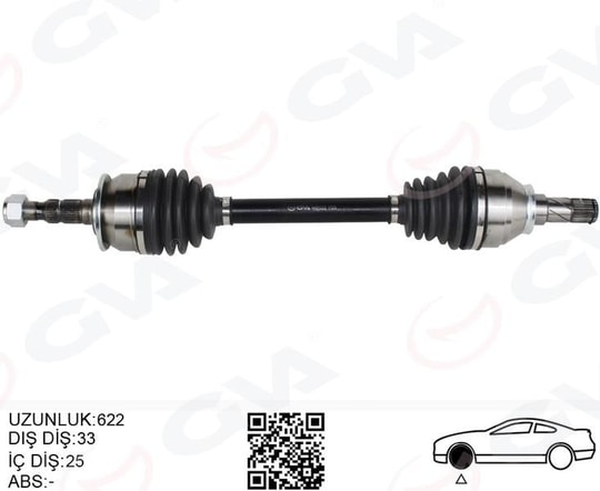 GVAKomple Aks Sol Opel Astra K 1.4 Turbo-1.6 Cdtı M/T 15-GVA 4491223