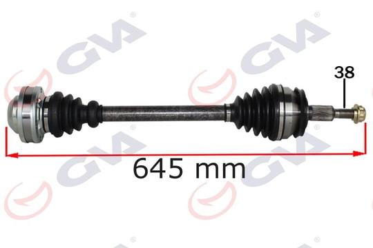 GVAKomple Aks Sol Transporter T6 2.0 Tdı 645Mm Caaa-Caab-CaacGVA 4475261
