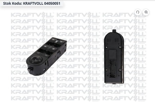 KRAFTVOLLKRAFTVOLL 04050051 CAM AÇMA DÜĞMESİKRAFTVOLL 04050051