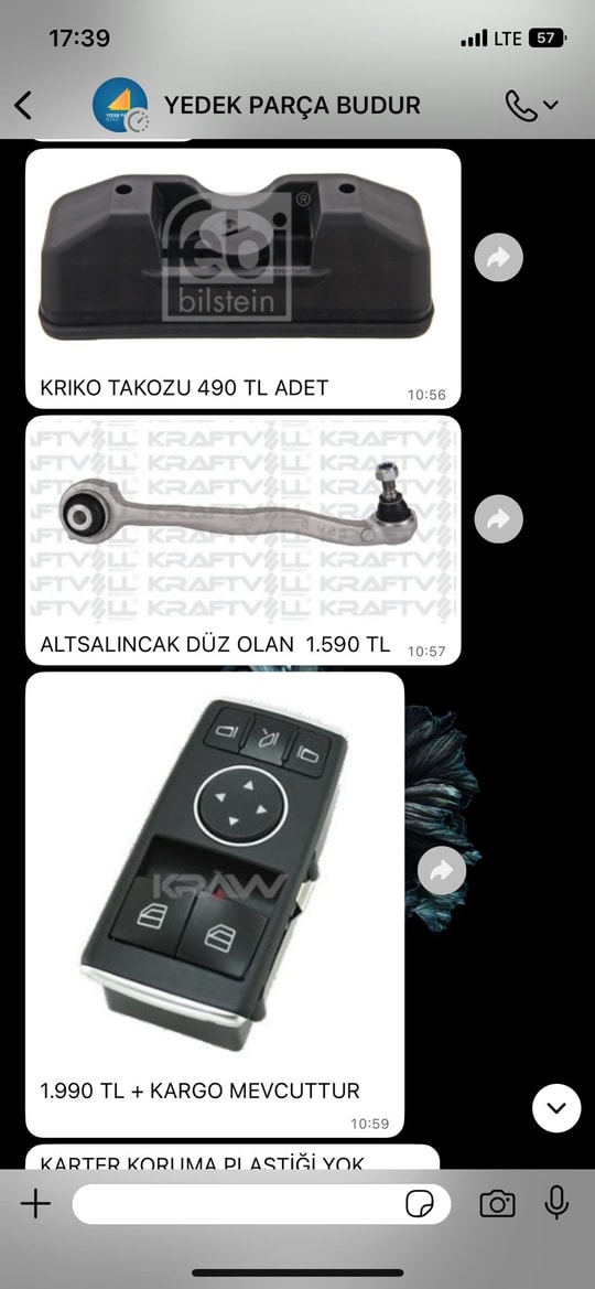 İTHALKRİKO TAKOZU + ALT SALINCAK DÜZ  + CAM AÇMA ANAHTARI9302 wp
