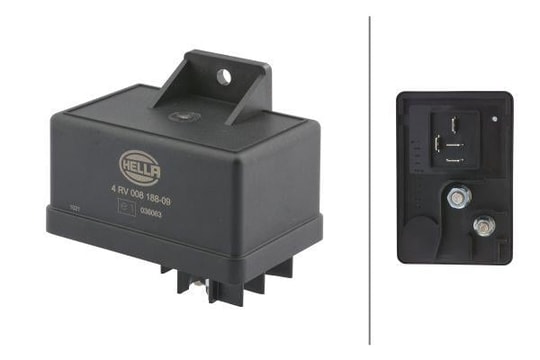 HELLAKumanda Cihazı. Kızdırma Süresi.12V.6-Kutuplu.Citro N/Ferrari/Fiat/Iveco/Peugeot/Rover/Seat/TalbotHELLA 4RV008188091
