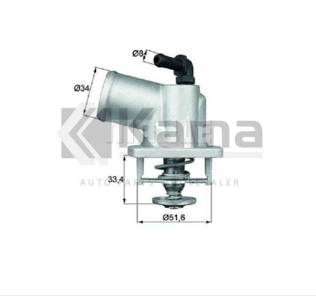 MAHLE/BOSCHMAHLE MARKA TERMOSTAT VE BOSCH MARKA HARARET MÜŞÜRÜTI5492D / 0281002209
