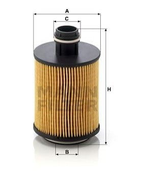 MANNMANN MARKA FİLTRE SETİMANN C29012 - MANN PU9001/1X  - MANN HU712/11X