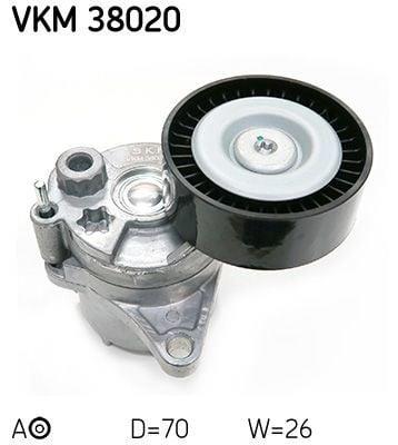 MercedesMercedes Om611-Om646 / W906 Spr-W638 Vito-W639 Viano / W203-W204-W210-W211) Gergi Kütüğü ( Skf Vkm38020SKF VKM38020