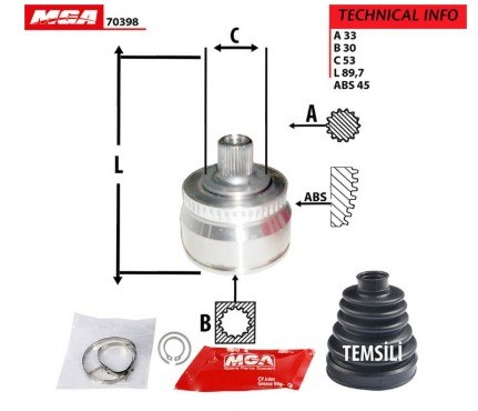 MGAMGA-70398 DIŞ AKS KAÖRÜĞÜMGA-70398