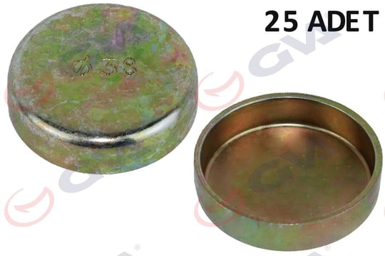 GVAMotor Blok Su Tapası 38 Mm Renault Universal Paket 25GVA 8915213