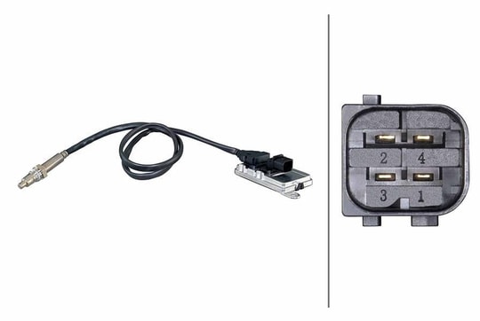 HELLANox Sensörü.Mercedes Actros-Antos-Arocs-AtegoHELLA 6PN358186421