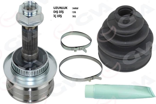 GVAÖn Aks Kafası Dış Sağ-Sol Ranger 02 06 Mazda B2500 02 06 4 4 Awd Abs LıGVA 4438006K