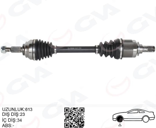 GVAÖn Aks Sol Renault Clıo Iv 1.5 Dcı A-T 12-GVA 4414313