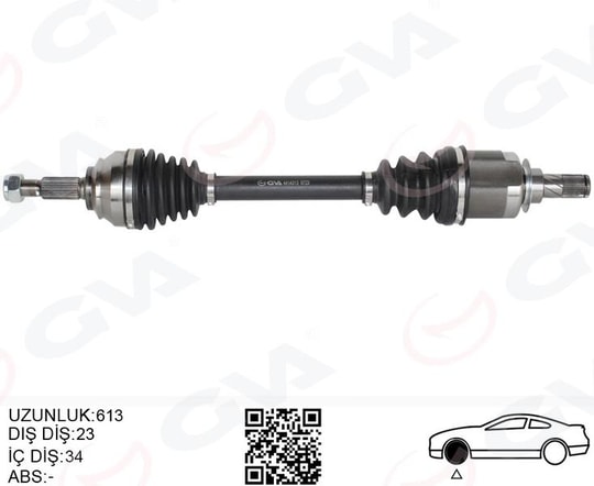 GVAÖn Aks Sol Renault Clıo Iv 1.5 Dcı A-T 12-GVA 4414313