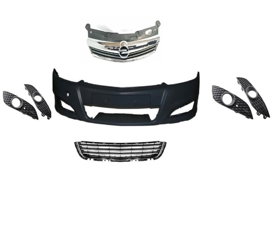 İTHALOpel Astra H 2007 Makyajlı Model Komple Tampon Seti  1320358-89
