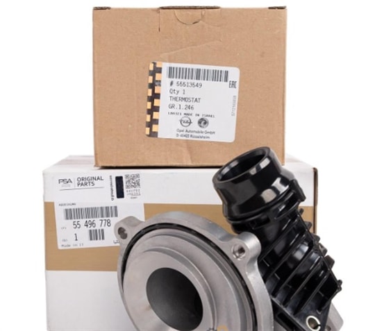 Opel Astra J 1.6 Dizel Termostat Komple Orjinal Marka 1338497-55490785