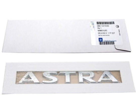 Opel Astra J ASTRA Bagaj Yazısı Orjinal Marka 177227