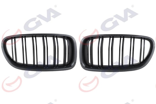 GVAPanjur Set Karbon Çerçeve Piyano Sıyah Çift Çıta Bmw F10GVA 9104770
