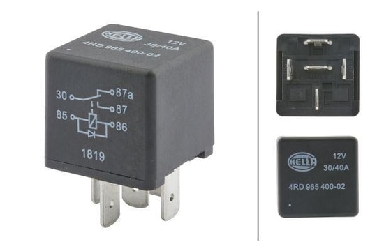 HELLARelay Main Current 12 VHELLA 4RD965400027