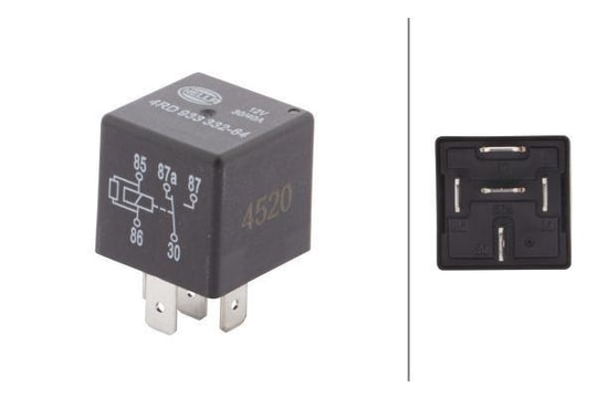 HELLARöle Vw Gm Mb Psa-Traktör 12V 30 40A 5 KutupluHELLA 4RD933332641