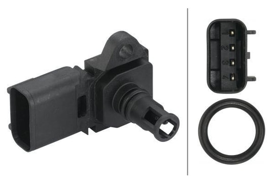 HELLAŞarj B. Sensörü.Ford Cmax-Fiesta-Focus-Fusion-Ka-Street/Jaguar/Land Rover/Volvo C30-S40-V50HELLA 6PP009400491