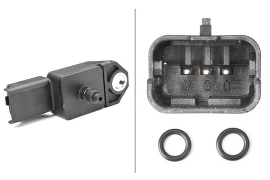 HELLAŞarj Basıncı Sensörü.5V.Bmw/Citro N/Ferrari/Fiat/Ford/Lancia/Mazda/Mini/Peugeot/Suzuki/VolvoHELLA 6PP009400521