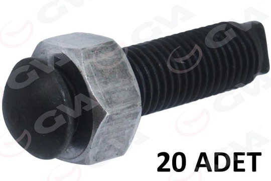 GVASibop Ayar Civatası Somunlu M131-D.K.Ş.GVA 8923245