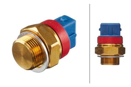 HELLASıcaklık Şalteri. Radyatör Fanı.12V.Kırmızı.3-Kutuplu.Citro N/Ferrari/Fiat/Lancia/PeugeotHELLA 6ZT007836021