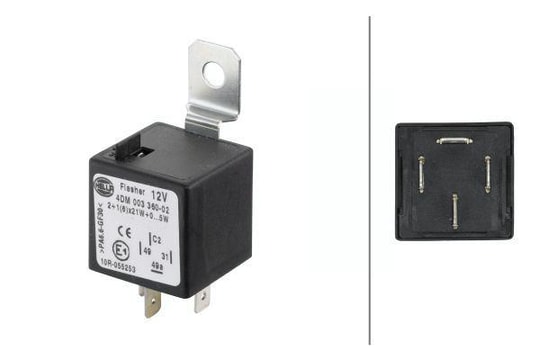 HELLASinyal Flaşörü Transit V184-V347-Connect 4 Pin 12 VHELLA 4DM003360021