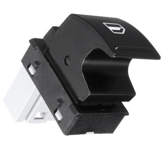 Skoda Roomster 2008-2015 Model Arası Sağ Ön - Sağ / Sol Arka Tekli Cam Düğmesi Gva Marka 5J0959855
