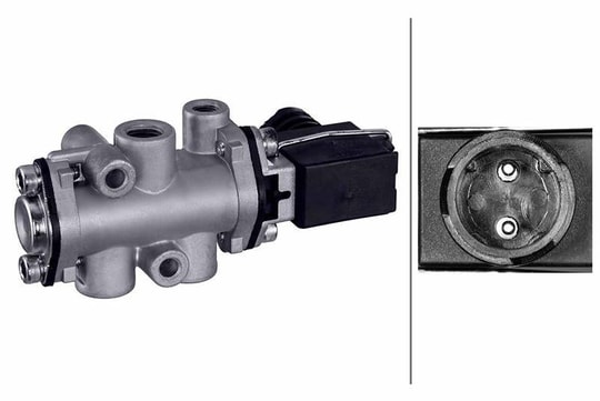 HELLASolenoid Valf Vites Silindiri İletim Sistemi Mercedes Axor-ActrosHELLA 6NW358189031