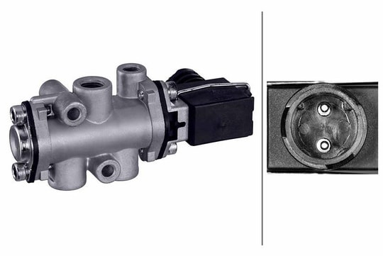 HELLASolenoid Valf Vites Silindiri İletim Sistemi Mercedes Axor-ActrosHELLA 6NW358189031