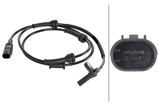 HELLATekerlek Hız Sensörü.12V.2-Kutuplu.Abarth 500-500C/Fiat 500/Ford KaHELLA 6PU012039631