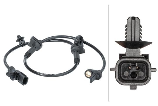HELLATekerlek Hız Sensörü.12V.Aktif Sensör.2-Kutuplu.Ford B-Max-Fiesta-Tourneo-TransitHELLA 6PU012679621
