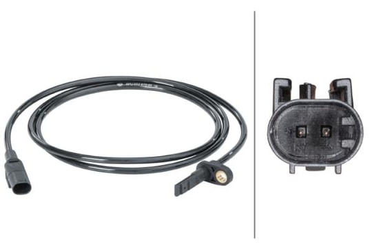 HELLATekerlek Hız Sensörü.12V.Aktif Sensör.2-Kutuplu.Iveco DailyHELLA 6PU012679641