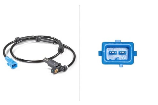 HELLATekerlek Hız Sensörü.12V.İndüktif Sensörü.2-Kutuplu.Peugeot 206HELLA 6PU009106551
