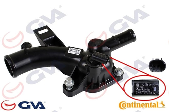 GVATermostat Gövdesi Müşürlü Corsa D/E-Astra J-Aveo 1.4-1.2 A14xer-B/D14-B12xelGVA 5190049OE