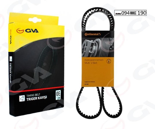 GVATriger Kayışı Eksantrik Kayışı Toyota Corolla 1.6L 4A-F Karbüratörlü Ae92 88-92 94X190GVA 58094190